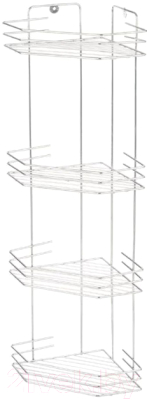 Полка для ванной Рыжий кот 310849 (хром) - фото