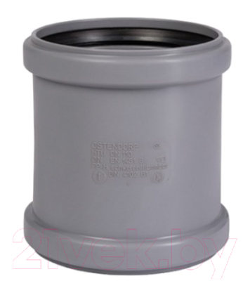 Муфта внутренней канализации Ostendorf ДУ 32 / 110500 - фото