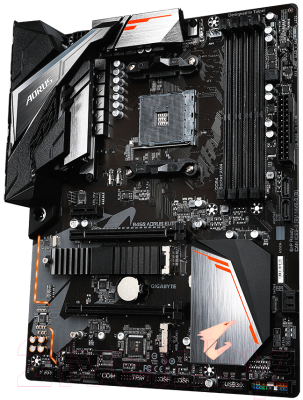 Материнская плата Gigabyte B450 Aorus Elite V2