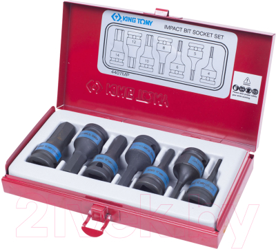 Набор бит King TONY 4407MP - фото