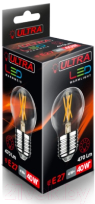 Лампа Ultra LED-G45-F-4W-E14-3000K