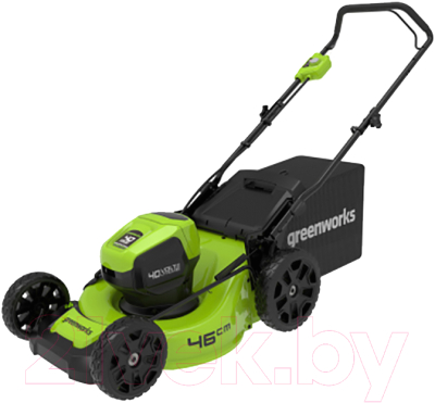 Газонокосилка электрическая Greenworks GD40LM46HP - фото