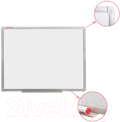 Магнитно-маркерная доска Brauberg Стандарт / 235520