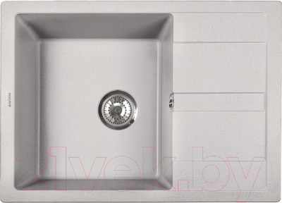 Мойка кухонная ZORG Apollo 65 (серый жемчуг) - фото