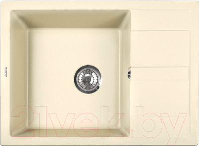 Мойка кухонная ZORG Apollo 65 (слоновая кость) - фото