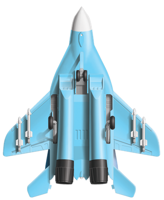 Конструктор Звезда Российский самолет истребитель / 5210