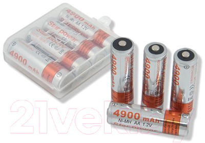 Комплект аккумуляторов Sipl Star Power 4900MAH NI-MH АА / BC56А - фото