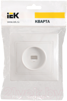 Розетка IEK Кварта ETK10-K01-DM