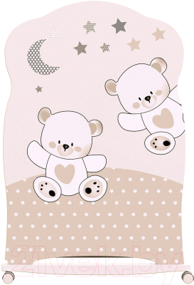 Детская кроватка VDK Funny Bears колесо-качалка