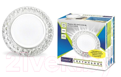Точечный светильник General Lighting GCL-GX53-H38-BL / 661146