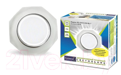 Точечный светильник General Lighting GCL-GX53-H38-BL-7 / 661154