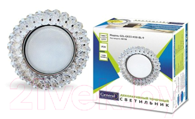 Точечный светильник General Lighting GCL-GX53-H38-BL-9 / 661156