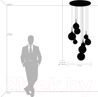 Люстра Lightstar Globo 813093