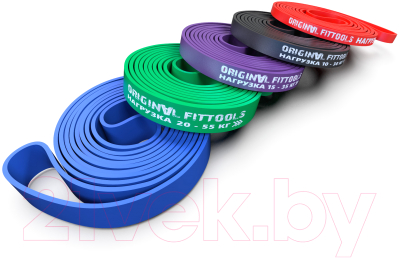 Набор эспандеров Original FitTools FT-EX-208-SET5 - фото