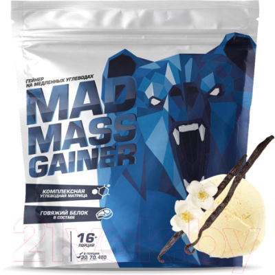 Гейнер Siberian Nutrogunz Mad Mass Gainer / MG017 - фото