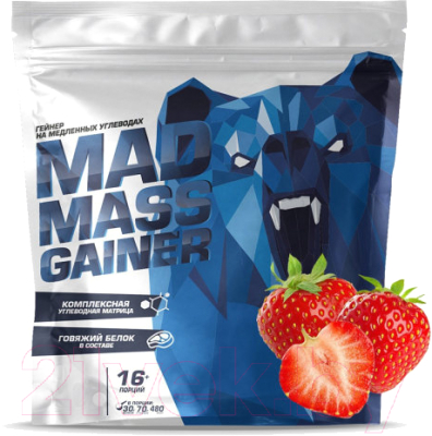 Гейнер Siberian Nutrogunz Mad Mass Gainer / MG014 - фото