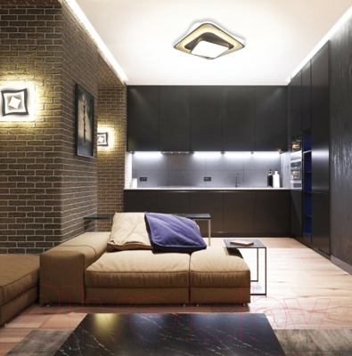 Потолочный светильник Natali Kovaltseva 81038/4C (белый/черный)