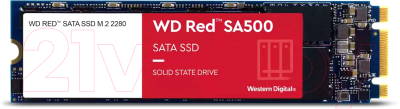 SSD диск Western Digital Red SA500 500Gb (WDS500G1R0B) - фото