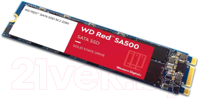 SSD диск Western Digital Red SA500 500Gb (WDS500G1R0B)