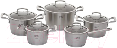 Набор кастрюль Gipfel Genesis 1537 - фото