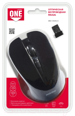 Мышь SmartBuy One 340AG / SBM-340AG-K