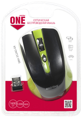 Мышь SmartBuy One 352 / SBM-352AG-GK