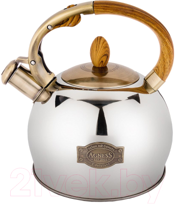 Чайник со свистком Agness 937-831 - фото
