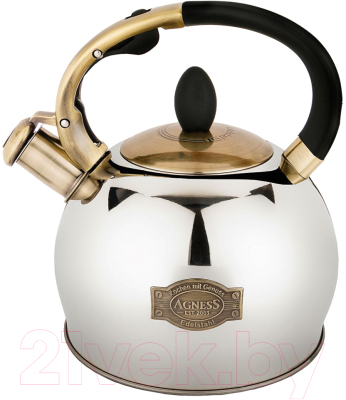 Чайник со свистком Agness 937-832 - фото