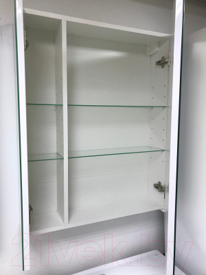 Шкаф с зеркалом для ванной Garda 2 (70)