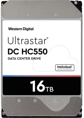 Жесткий диск Western Digital Ultrastar DC HC550 16TB (WUH721816AL5204) - фото