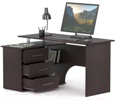 Письменный стол Сокол-Мебель КСТ-09Л (венге)