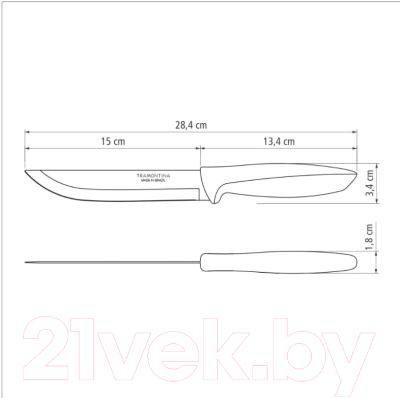 Нож Tramontina Plenus / 23423106