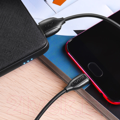 Кабель Borofone BX19 USB MicroUSB