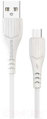 Кабель Borofone BX37 USB MicroUSB - фото