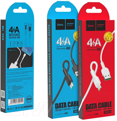 Кабель Hoco X33 MicroUSB