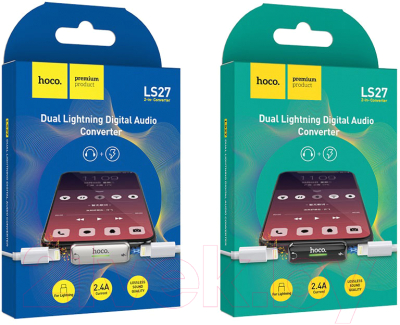 Адаптер Hoco LS27 Lightning