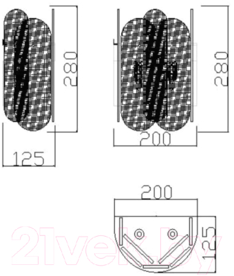Бра Freya Deserto FR5141WL-02BS