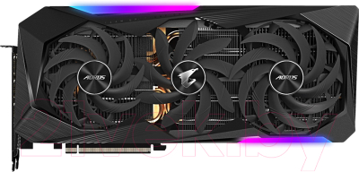 Видеокарта Gigabyte RTX 3070 Ti Aorus Master 8GB GDDR6X (GV-N307TAORUS M-8GD) - фото