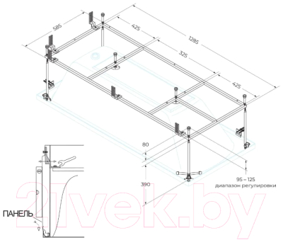 Каркас Cezares EMP-140-70-MF-R