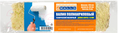 Ролик малярный 4Walls Полиакрил