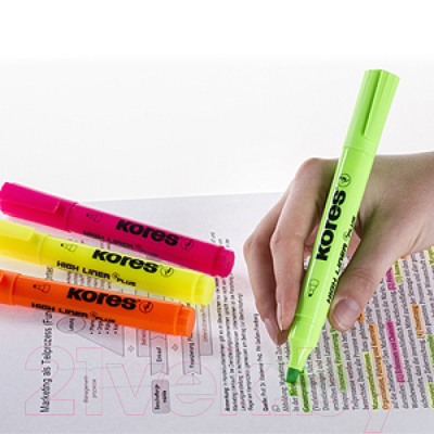Текстовыделитель Kores High Liner Plus / 36001.02