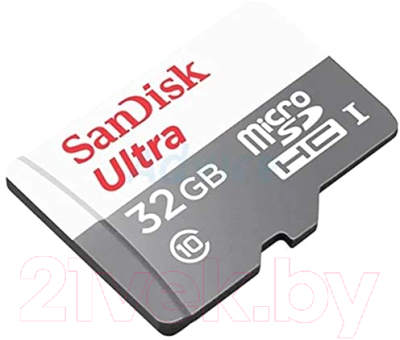 Карта памяти SanDisk Ultra MicroSDHC Class10 32GB (SDSQUNR-032G-GN3MN)
