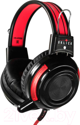 Наушники-гарнитура Оклик HS-G300 Armageddon - фото