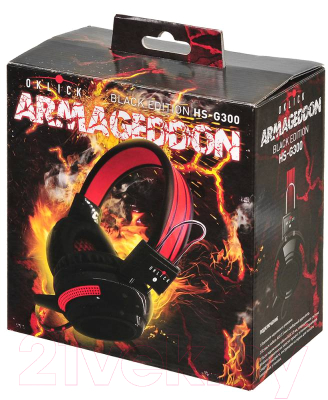 Наушники-гарнитура Оклик HS-G300 Armageddon