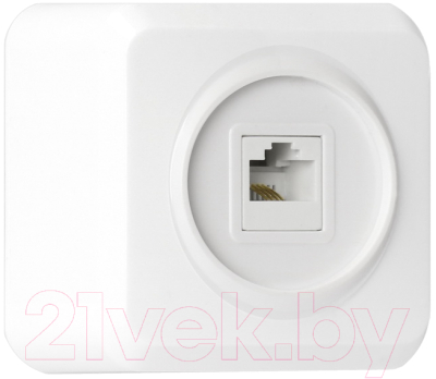 Розетка SmartBuy Юпитер SBE-03w-S1-PH