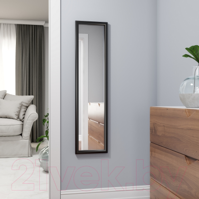 Зеркало Континент Ретта 30x120 (черный)