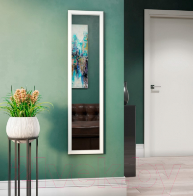 Зеркало Континент Ретта 30x120 (белый)