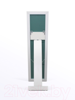 Зеркало Континент Оливер 33x120 (белый)