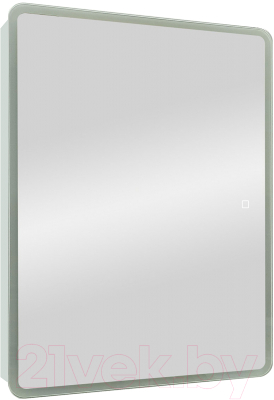 Шкаф с зеркалом для ванной Континент Emotion Led 60x80 - фото