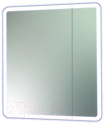 Шкаф с зеркалом для ванной Континент Emotion Led 70x80 (с датчиком движения)